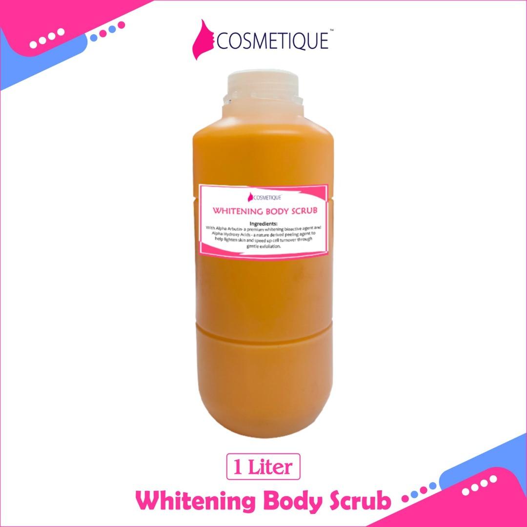 Whitening Body Scrub 1Liter, Beauty & Personal Care, Bath & Body, Body