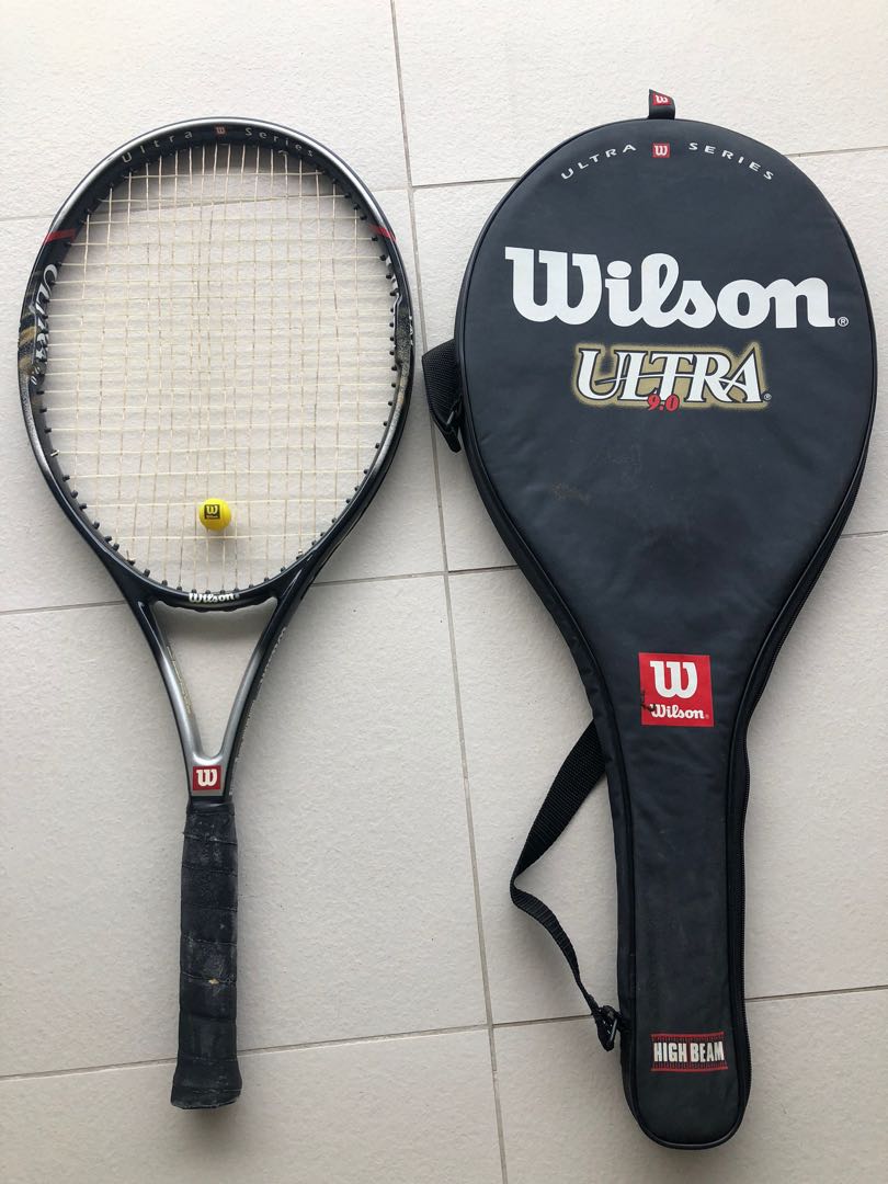 Wilson Tennis Racket Ultra Series 9.0, Sports Equipment, Sports & Games