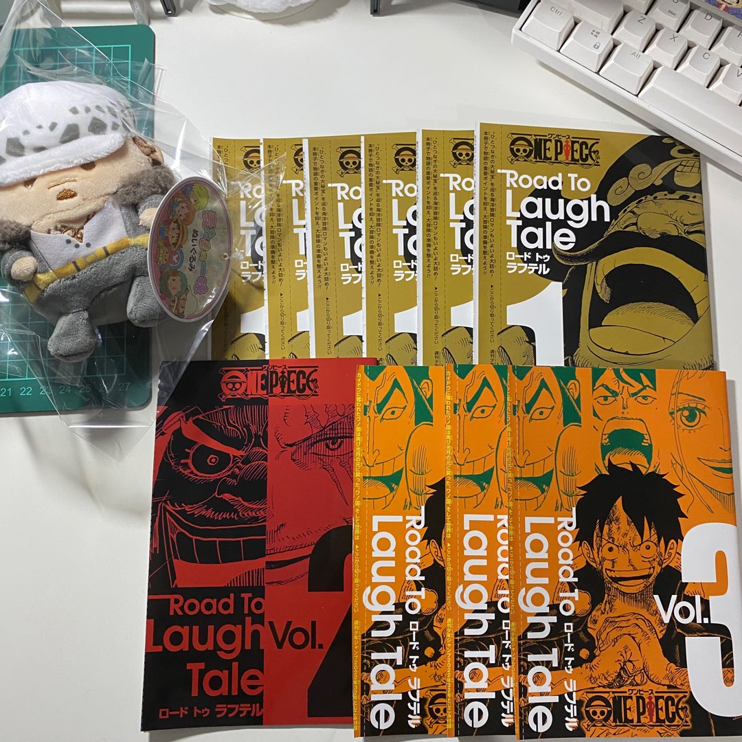 WSJ ONE PIECE ROAD TO LAUGH TALE BOOKLET VOL 1 3 (Vol 4