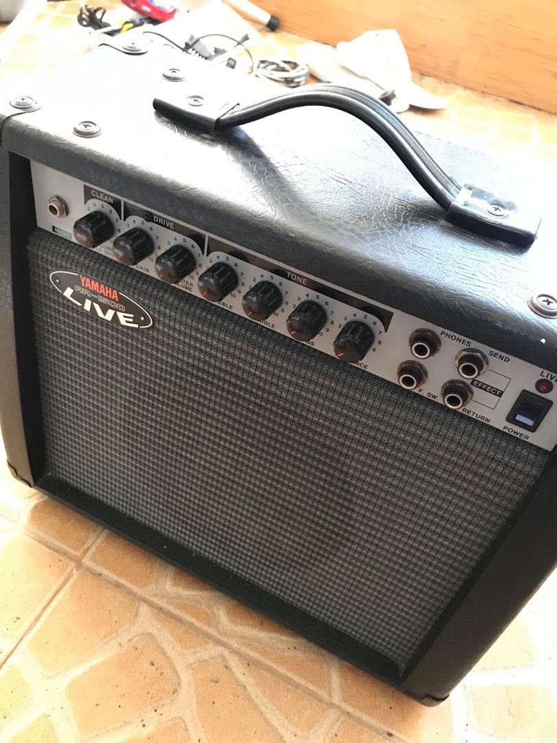 Yamaha Guitar Amplifier (Category: Soundbars, Speakers & Amplifiers) located in San Fernando. Submitted by jgsanfer (Listing ID 1151549075, Image 2). Description: Yamaha Live - Guitar Amp with Effects In good condition. 25 watts Will ship at buyer's expense. .
