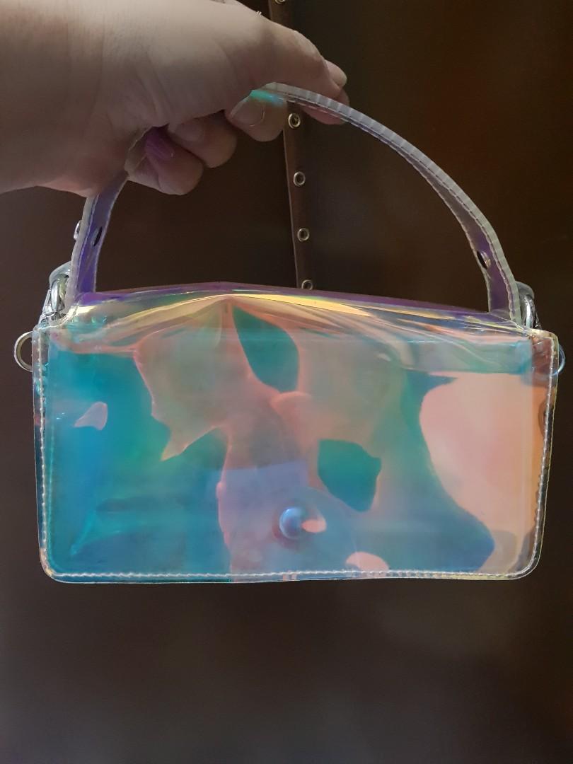 Zara holographic bag shop