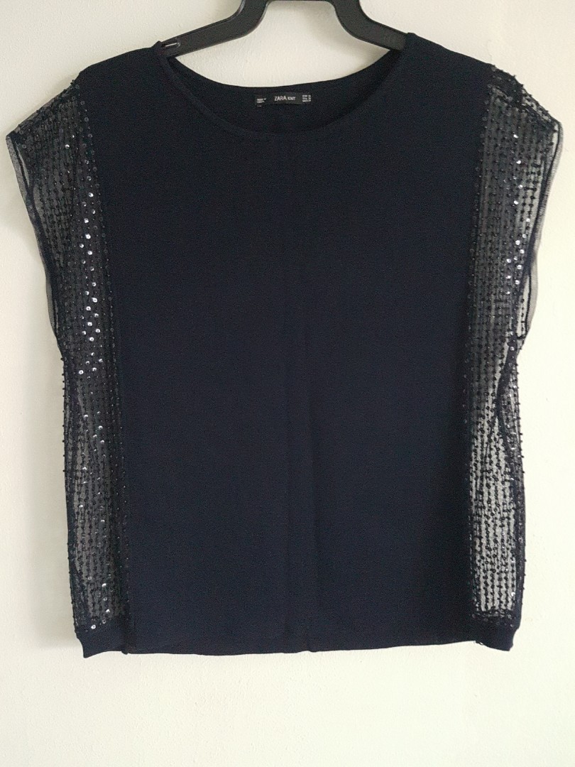 Zara Top, Women's Fashion, Tops, Shirts on Carousell