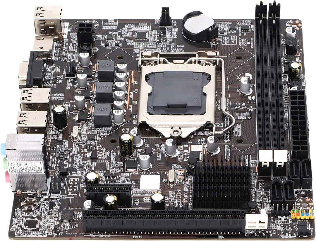 1010) H61 Desktop Motherboard DDR3 Gaming Motherboard 1155 Full Range