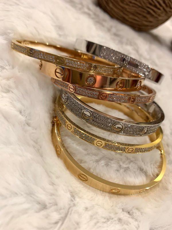 Cartier screw bracelet online