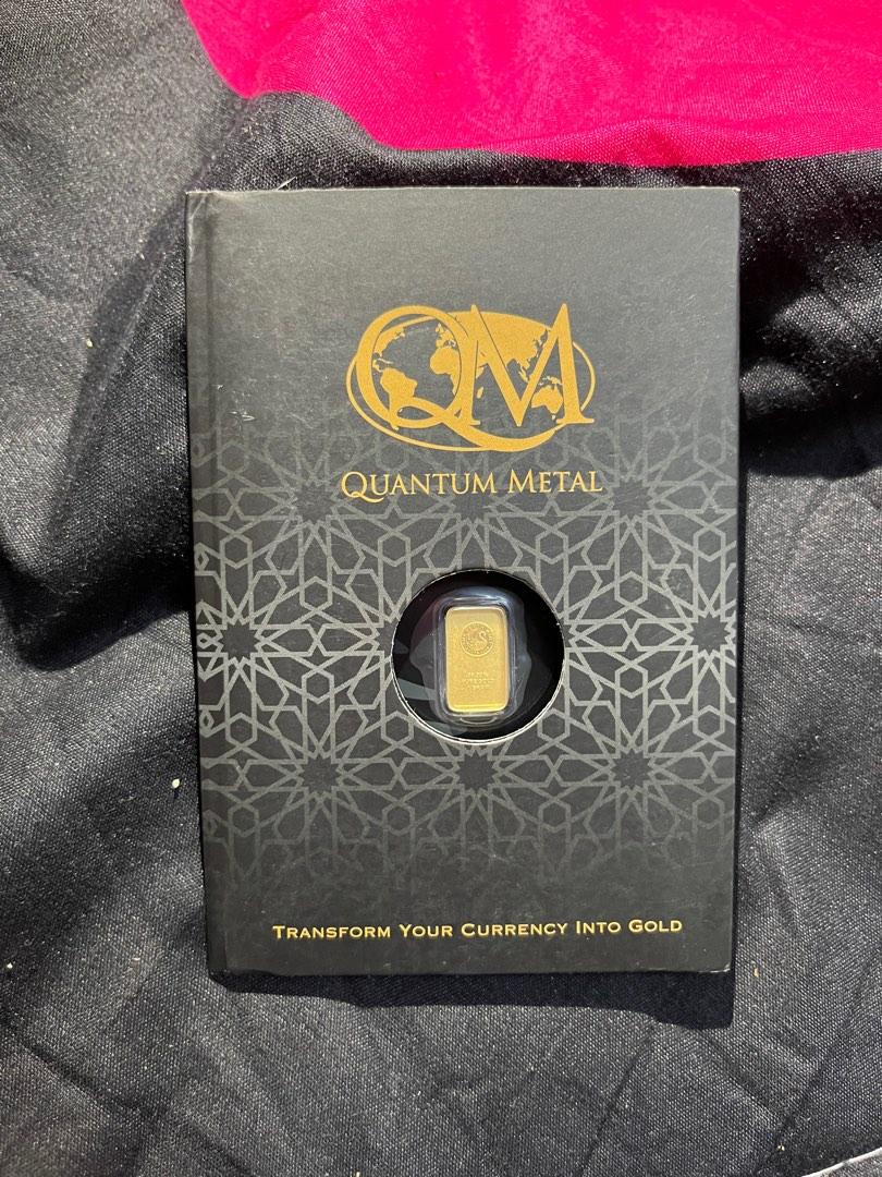 1 Gram Gold Bar QM ( Perth Mint ), Hobbies & Toys, Collectibles