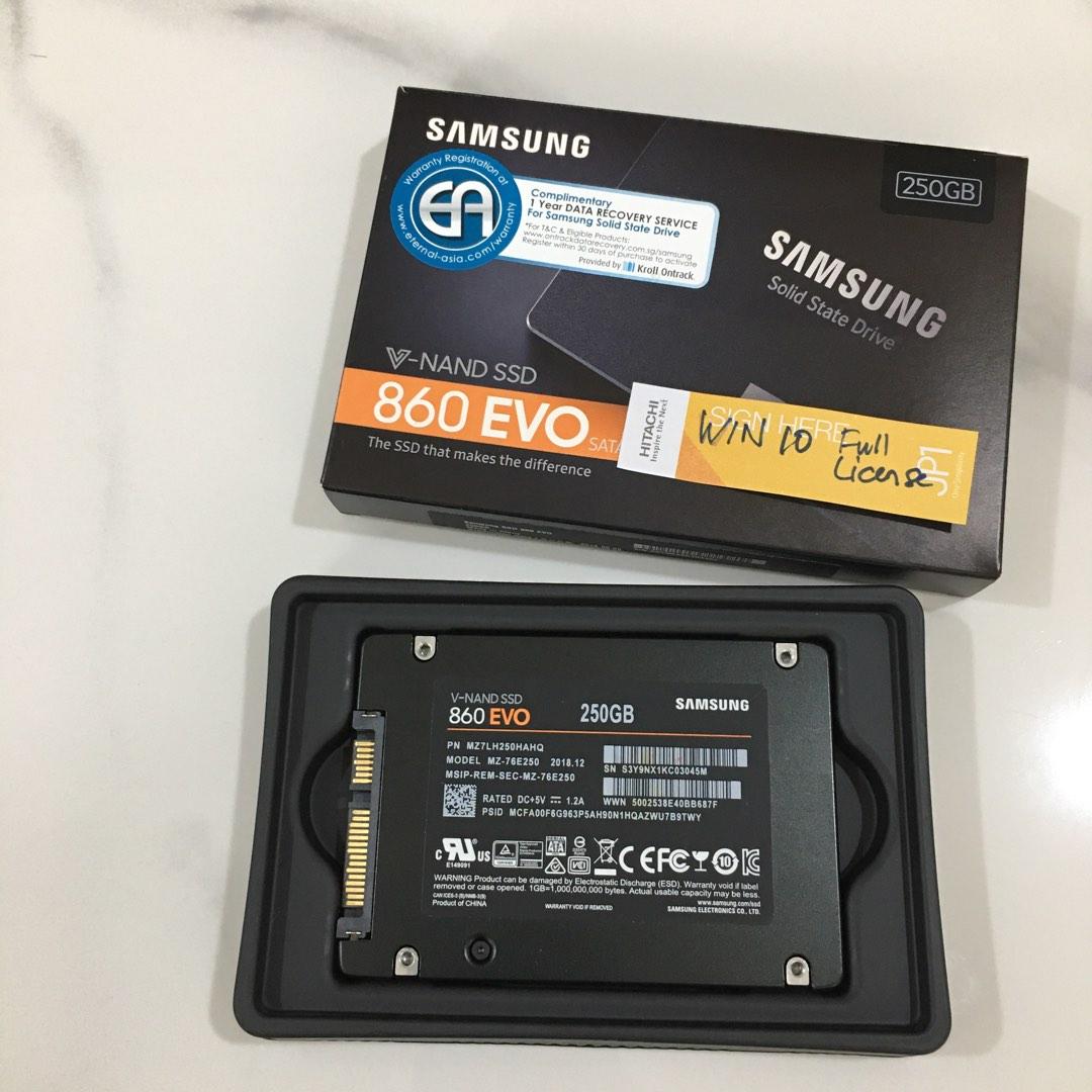 Samsung evo sales ssd 256gb