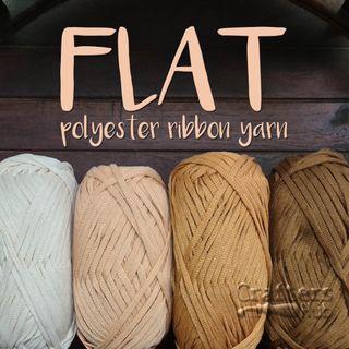 [IN STOCK] 5mm wide ribbon Yarn (200g), bag yarn