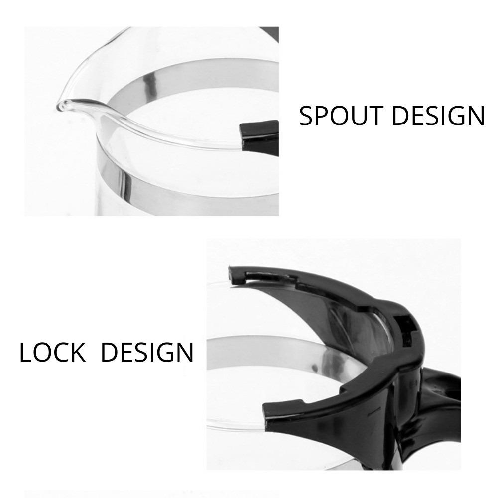 750ml/1L Glass Teapot / Glass Tea Pot Tea Brewer with Removable Infuser