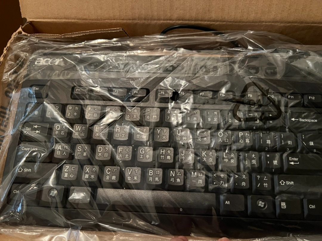 宏碁 鍵盤 Acer Keyboard KU0760, 電腦及科技產品, 電腦周邊產品, 電腦鍵盤及相關產品在旋轉拍賣