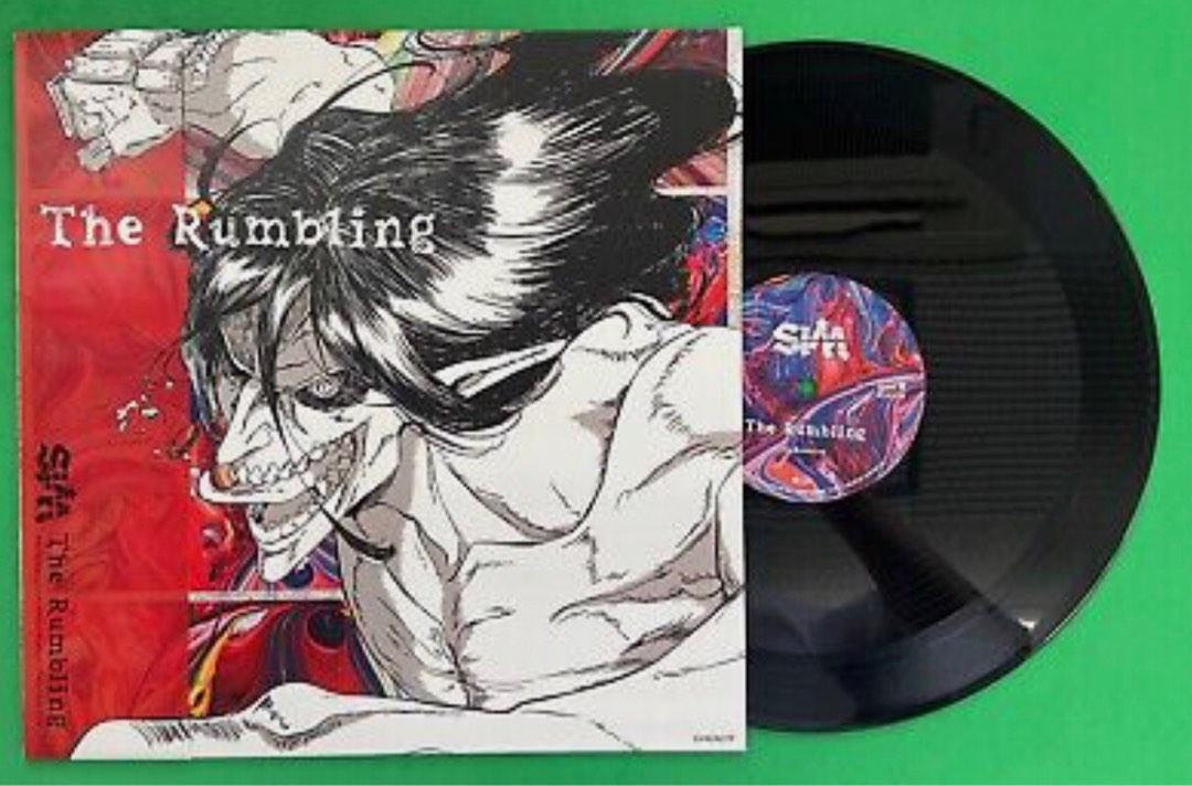 The Rumbling レコード　LP SiM 進撃の巨人 Sim / The Rumbling Attack on Titan Final Season Theme Song Single