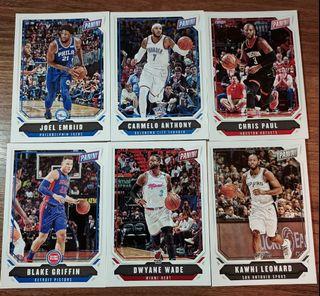 （ Follower $10）2018 Panini Joel Embiid,  Carmelo Anthony,  Chris Paul,  Blake Griffin,  Dwyane Wade,  Kawhi Leonard