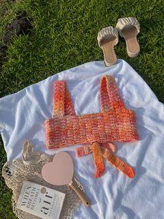 ✿ hand-made crochet lili bralette top ✿