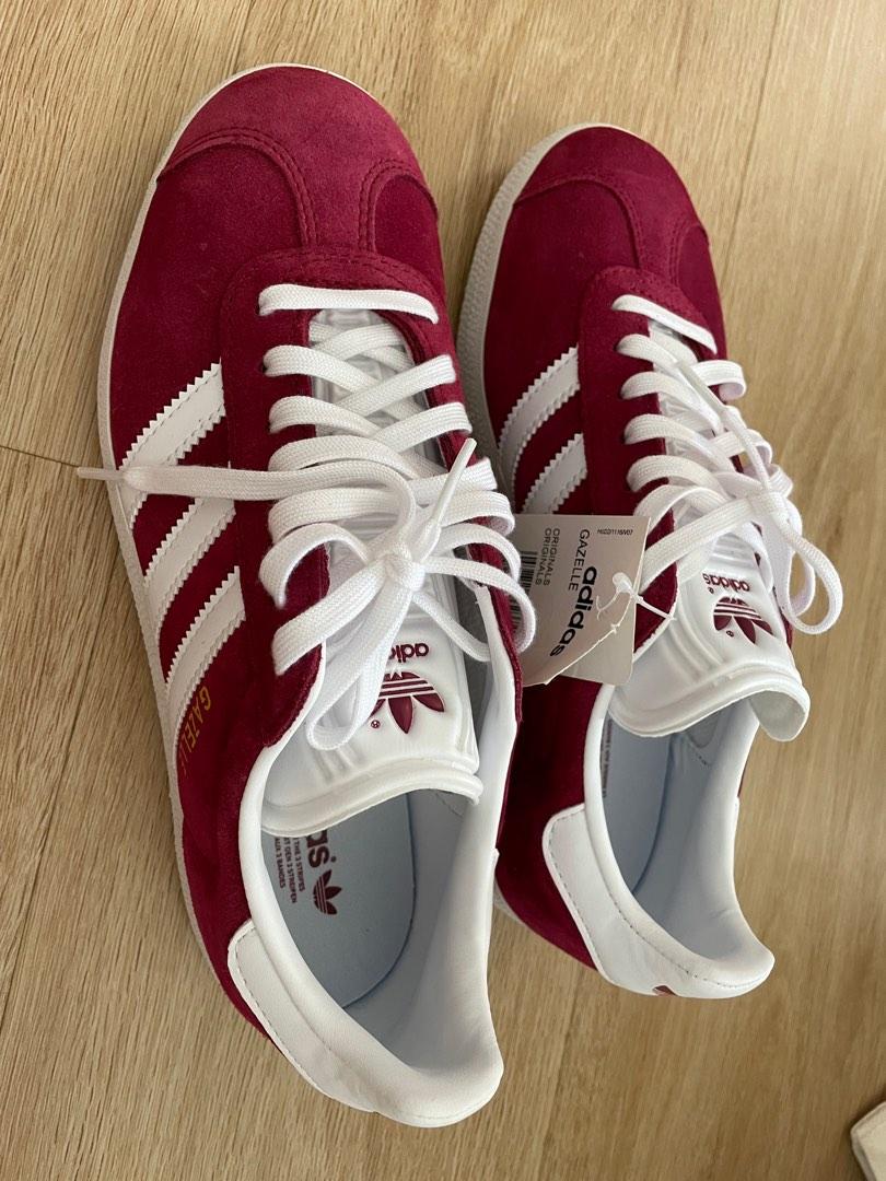 Adidas Red Gazelle unisex size US Men 6 UKMen 5.5 US women 7 Brand New