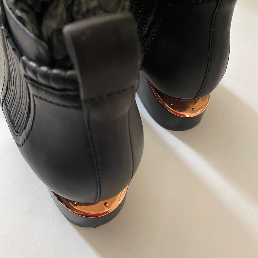Alexander Wang Kori rose gold boots size 38 Alexander Wang kori Carousell