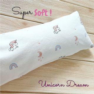 🌈Anti-Bacterial Treated Natural Organic Baby Bean Sprout Husk Pillow 15x40cm ( Premium Quality! Made in Singapore )