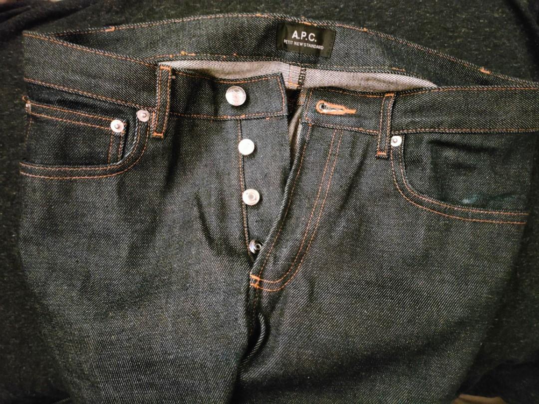APC Jeans Selvedge Denim, Men's Fashion, Bottoms, Jeans on Carousell