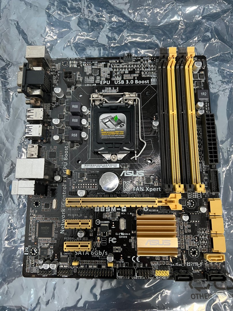 Asus B85MG Motherboard (4th Gen Intel), Computers & Tech, Parts