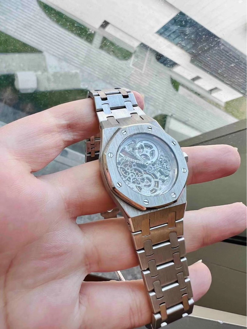 Audemars Piguet Royal Oak 15407ST Skeleton stainless steel - Carr Watches