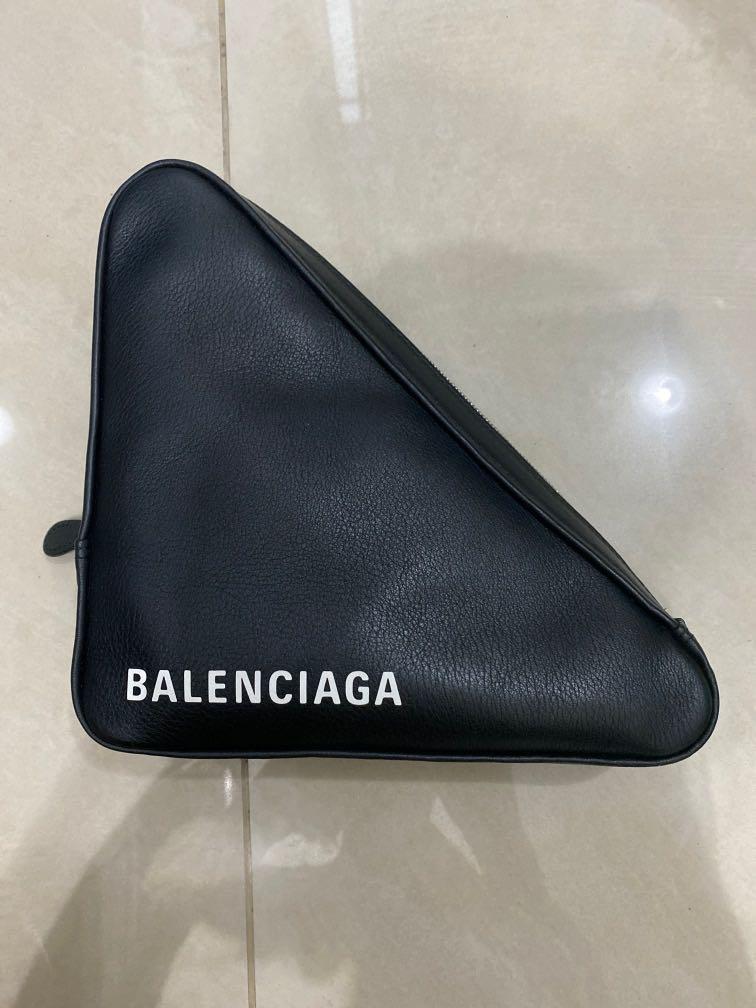 balenciaga triangle pouch