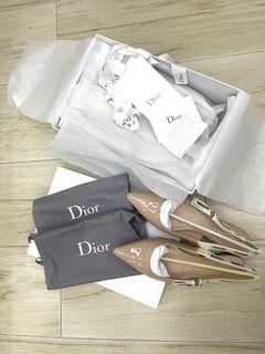 Authentic Dior Slingback Flats Size 37.5