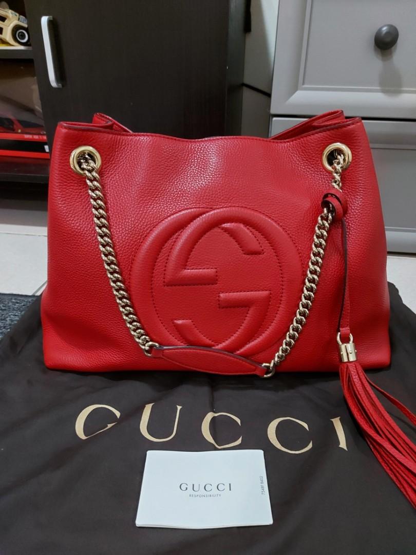 Gucci medium soho bag top