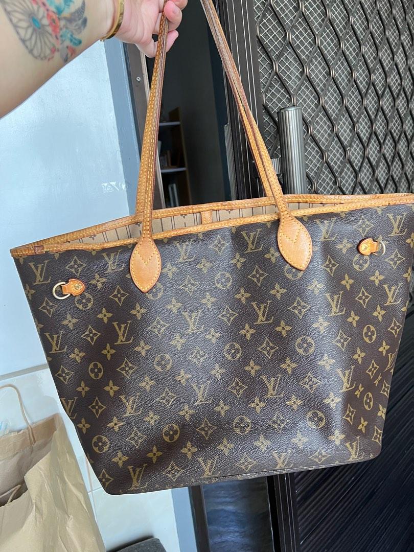 Authentic lv Louis Vuitton neverfull mm project bag READ