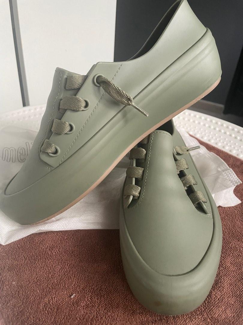 Authentic Melissa Sneakers in Sage Green