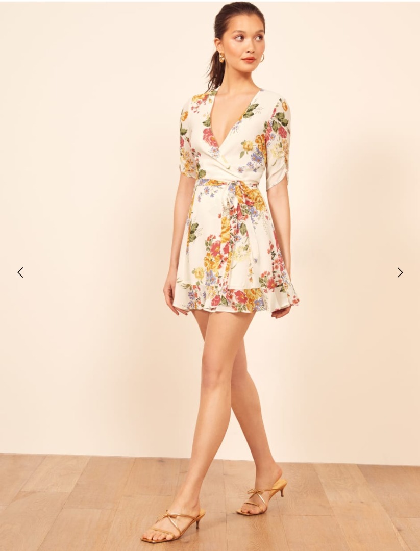 Authentic Reformation Monica Dress in Size S Women s Fashion