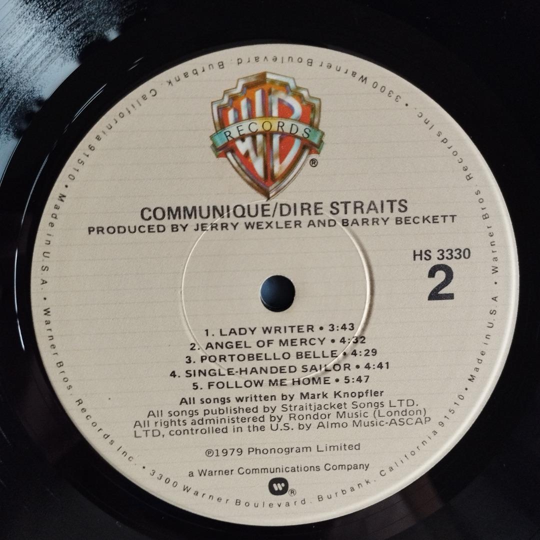 ✓Available: vinyl LP DIRE STRAITS - COMMUNIQUE USA ORIGINAL ...