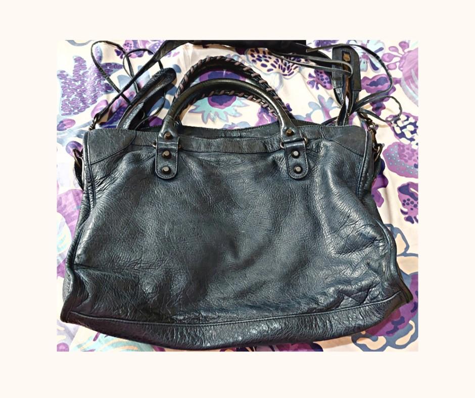 Balenciaga Bag (Blue), Luxury, Bags & Wallets on Carousell