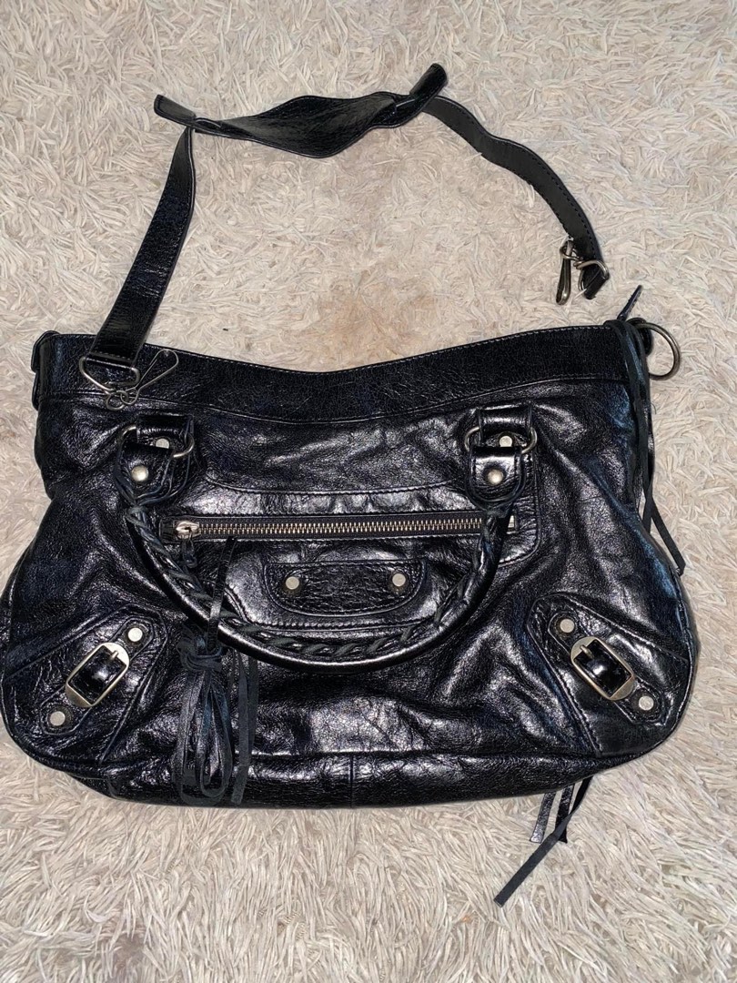 balenciaga nano city black