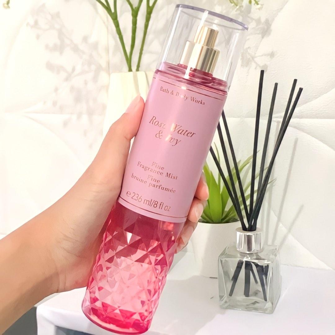 Rose Water Ivy Fragrance Mist By Bath Body Works 44 OFF