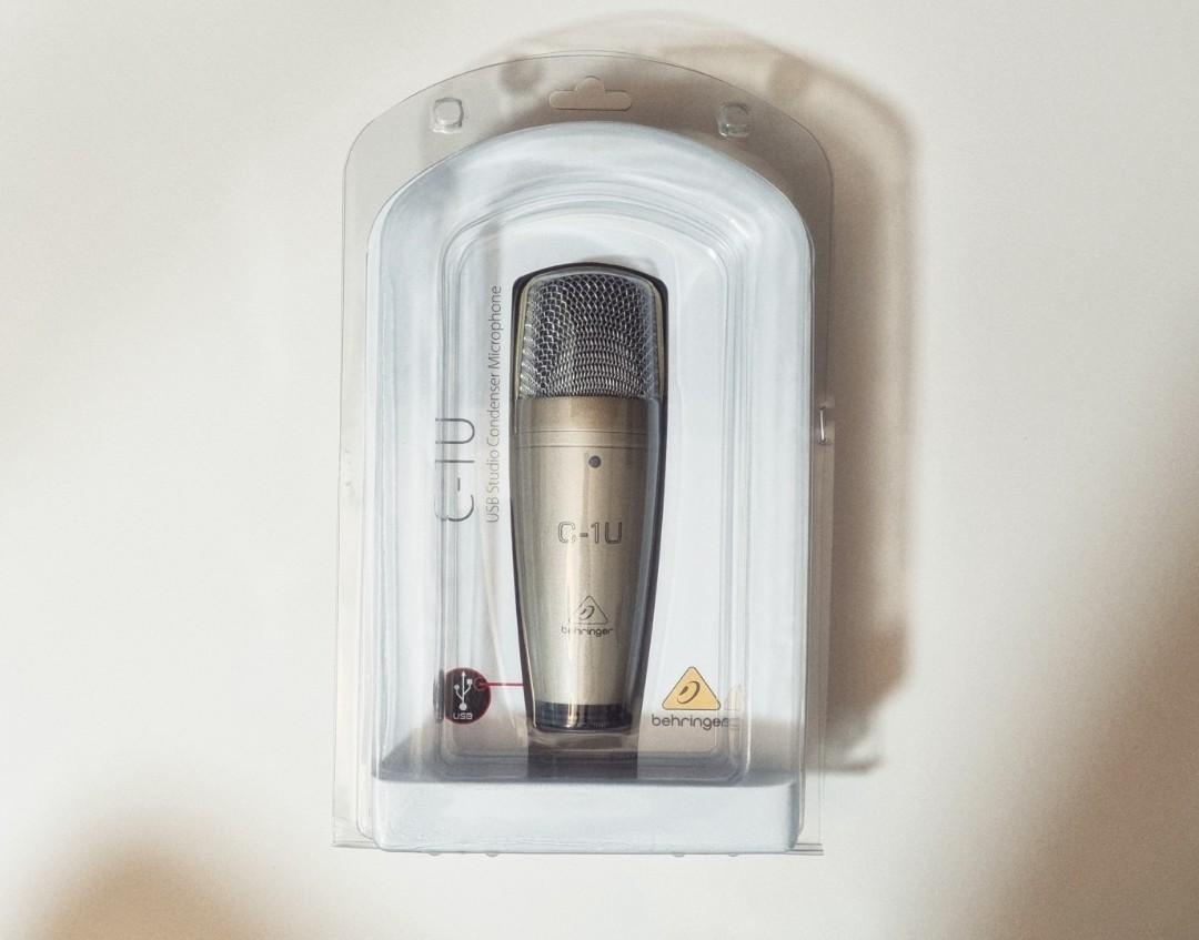 Behringer C1U USB Studio Condenser Microphone, Audio, Microphones on