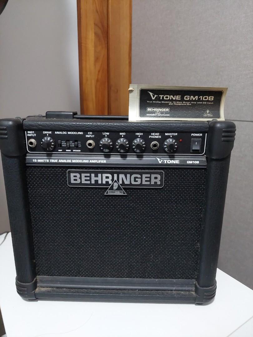 Behringer GM108 Guitar Amp, Audio, Soundbars, Speakers & Amplifiers on