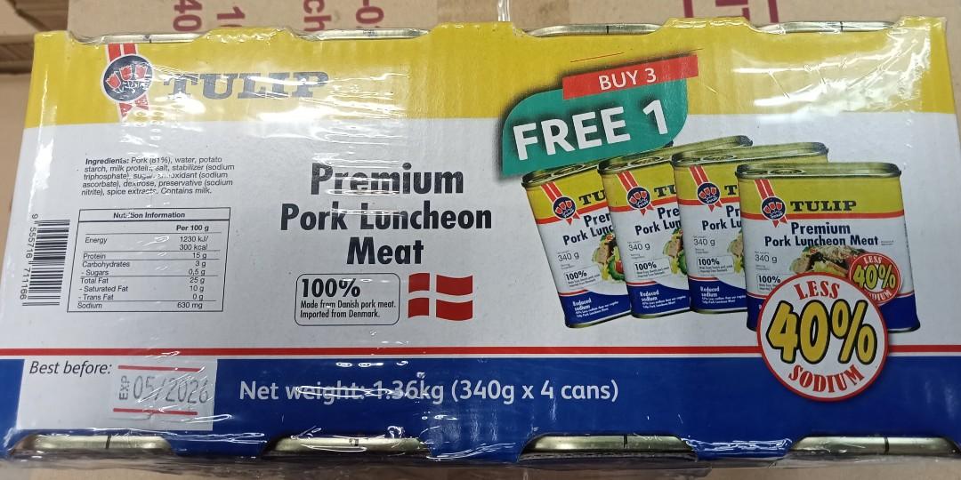BEST DEAL EVER!! NON HALAL PORK LUNCHEON MEAT, Food & Drinks ...