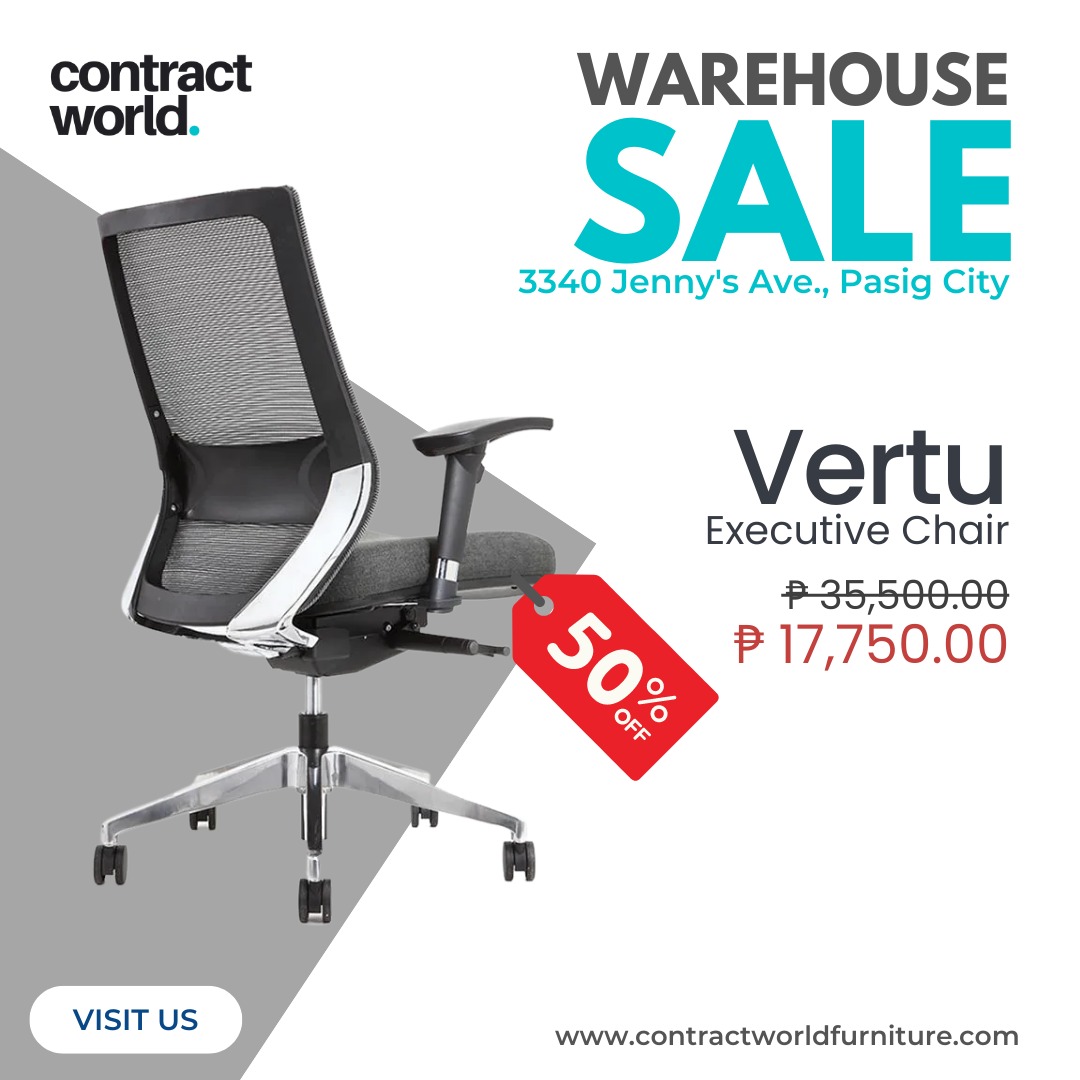 BEST DEAL! Office Furniture Vertu Executive Chair 50 off!, Furniture