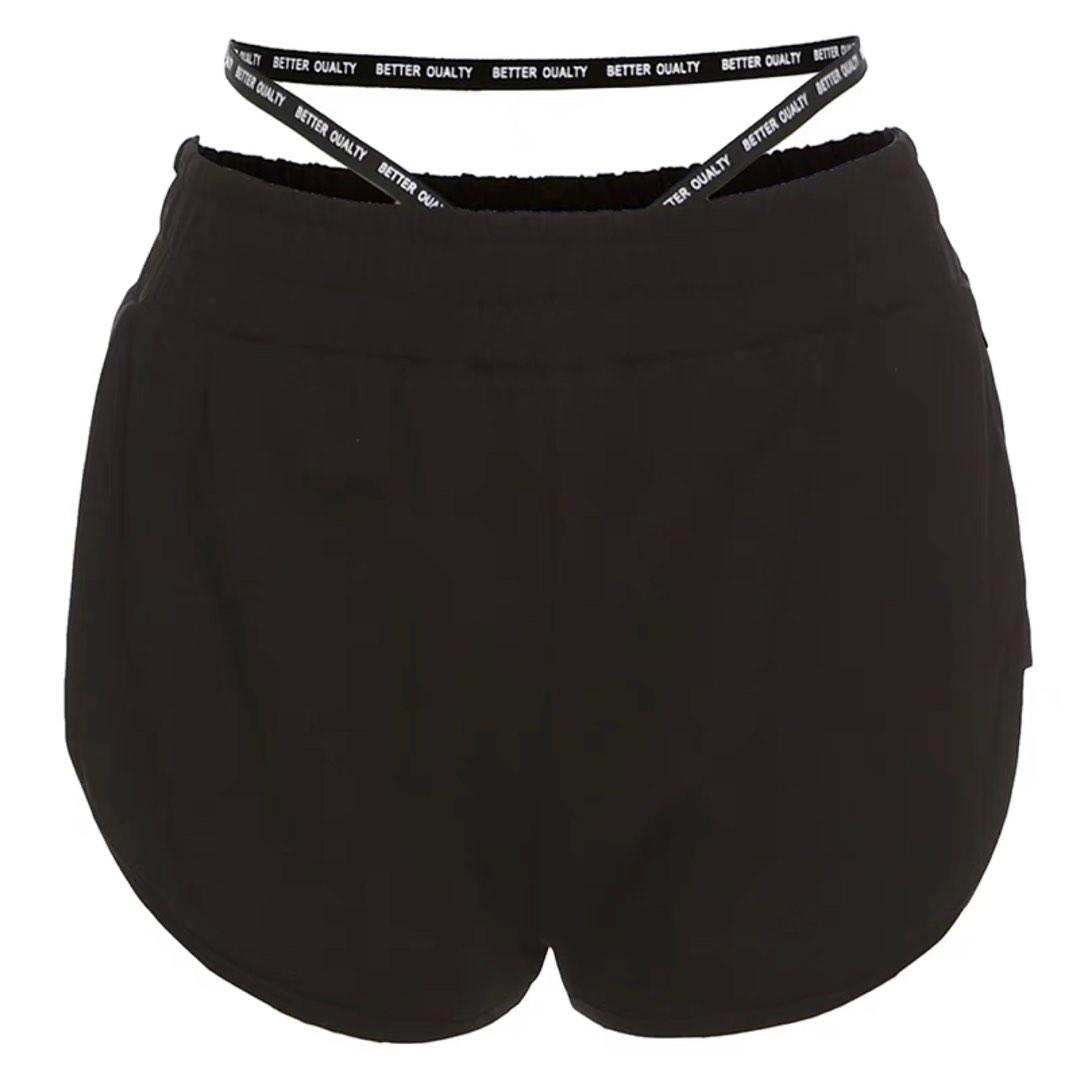 black aesthetic vintage shorts, Women's Fashion, Bottoms, Shorts on