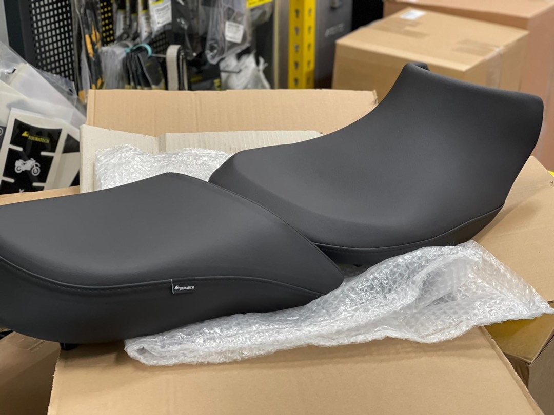 BMW Touratech GS1200/1250 Extra low seat, Motorcycles, Motorcycle Accessories on Carousell