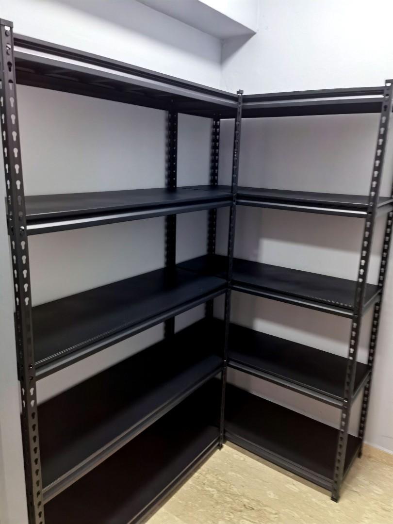 BOLTLESS METAL STEEL STOREROOM STURDY BOMB SHELTER RACK SHELVINGS SHELF ...