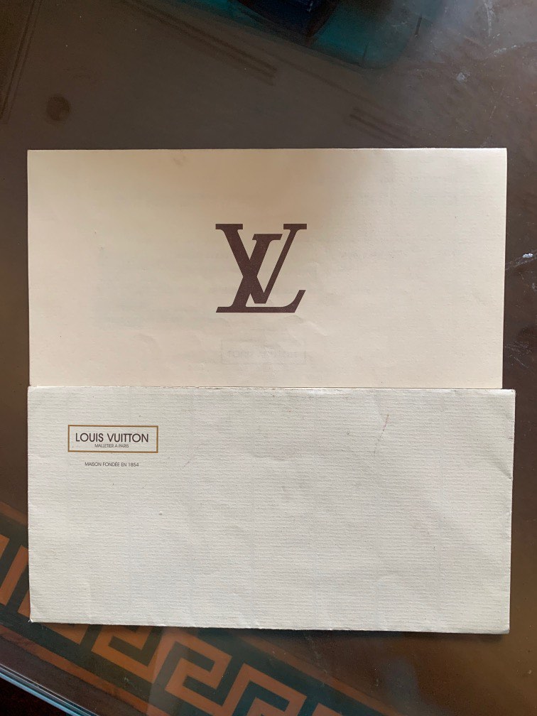 Bon / receipt LV original, Antik, Jam & Perhiasan di Carousell