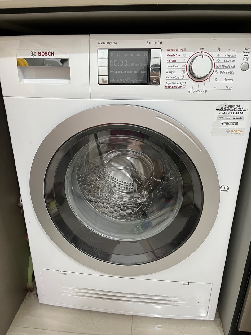 Bosch Washer + Dryer, TV & Home Appliances, Washing Machines and Dryers