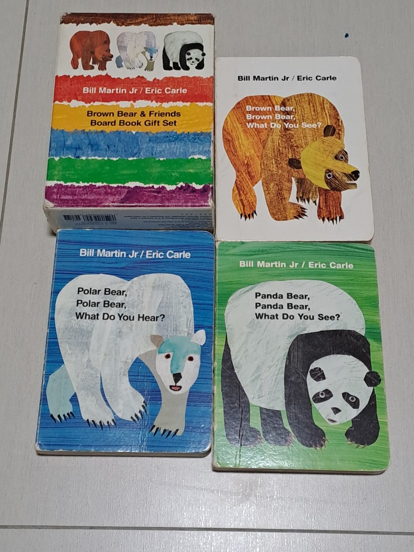 Brown Bear & Friends Board Book Gift Set (by Bill Martin Jr / Eric ...