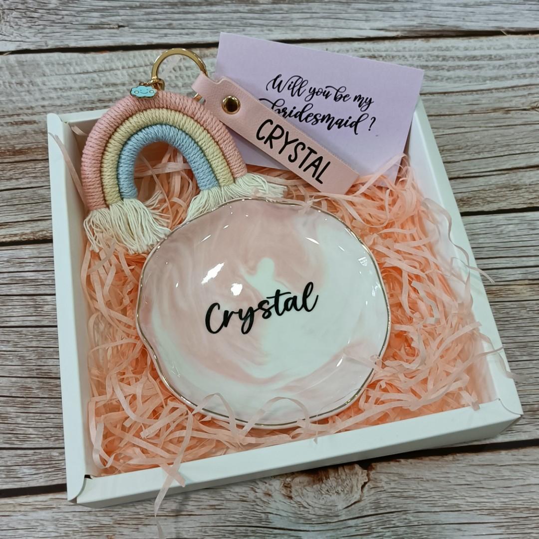 Bridesmaid store trinket dish