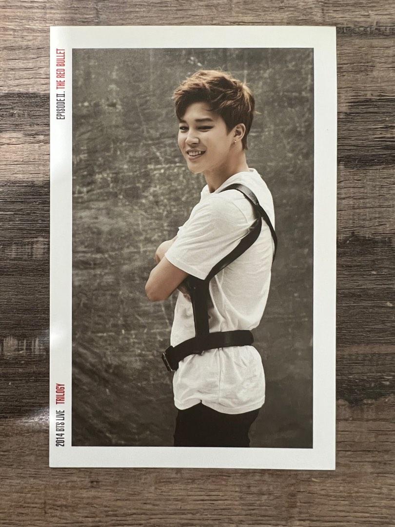 BTS JIMIN RED BULLET TOUR POSTCARD, Hobbies & Toys, Memorabilia ...