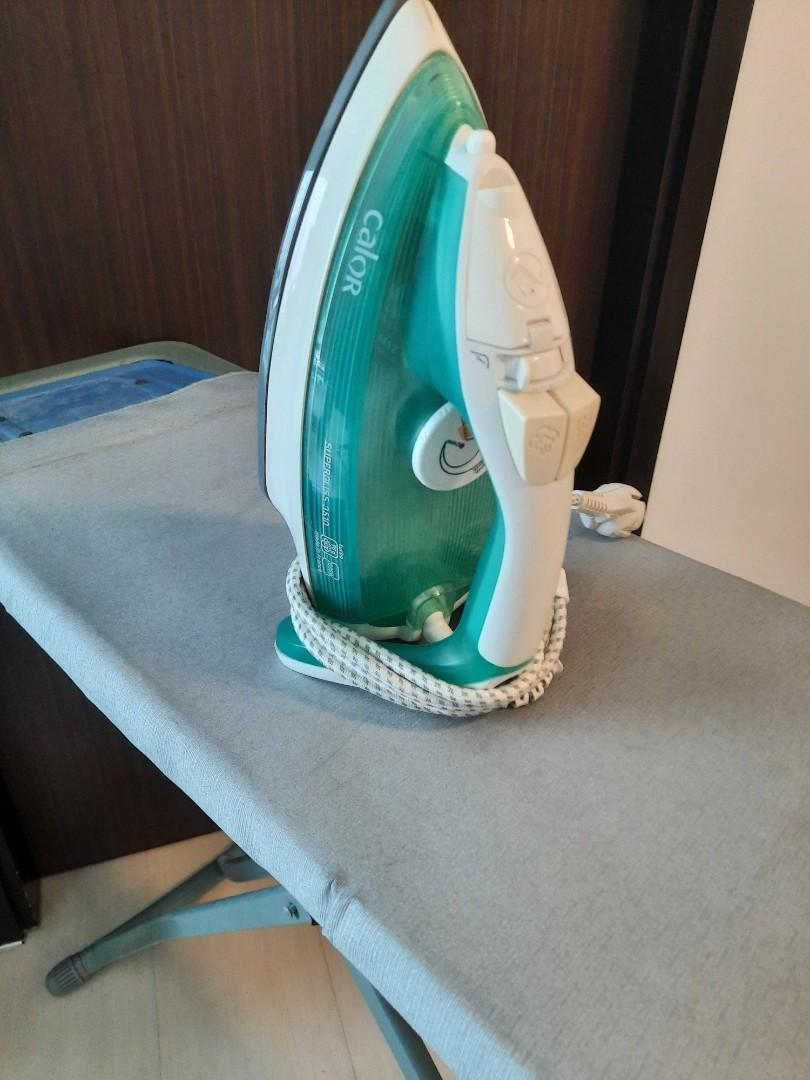 Calor Iron and ironing board set, Furniture & Home Living, Cleaning ...