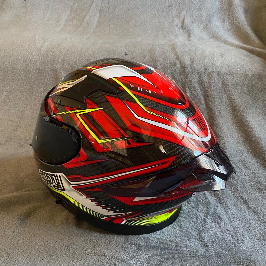 CARBON FIBER SPYDER HELMET, Motorbikes, Motorbike Parts & Accessories