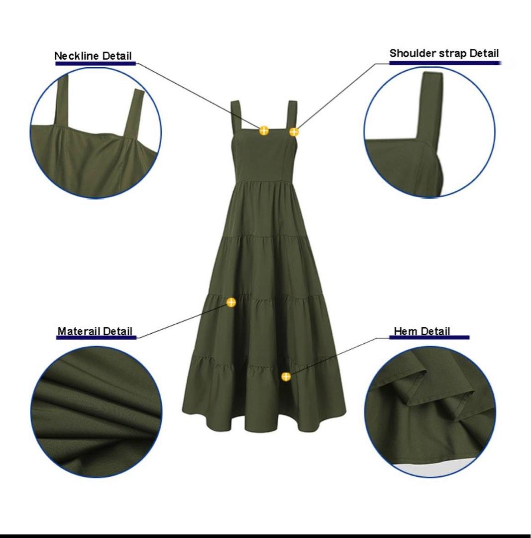 Casual a line clearance maxi dress