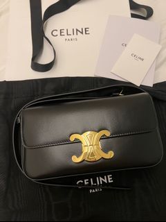 Celine Clutch With Chain, Luxury, Bags & Wallets on Carousell