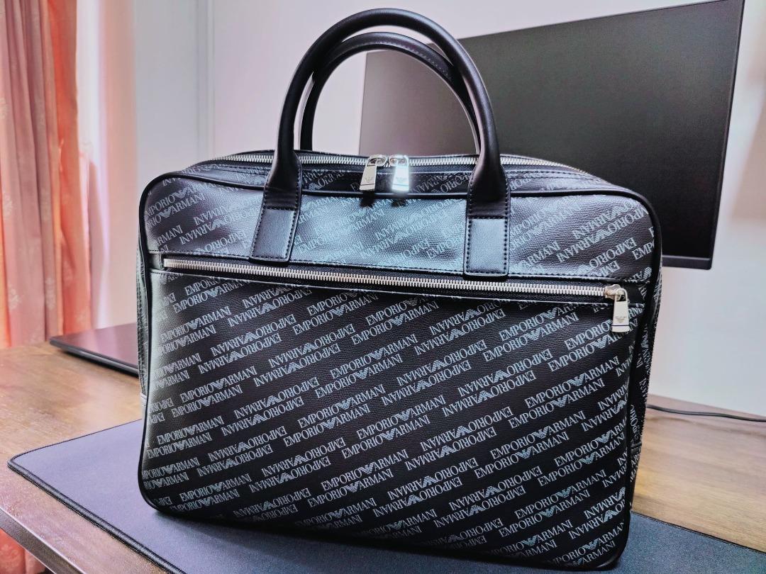 Armani sales mens briefcase