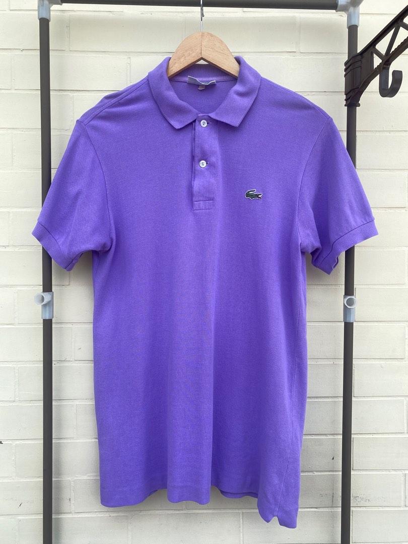 Chemise rouge lacoste clearance